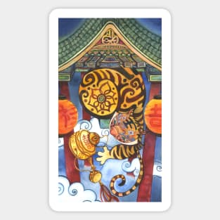 Chinese Tiger Sticker